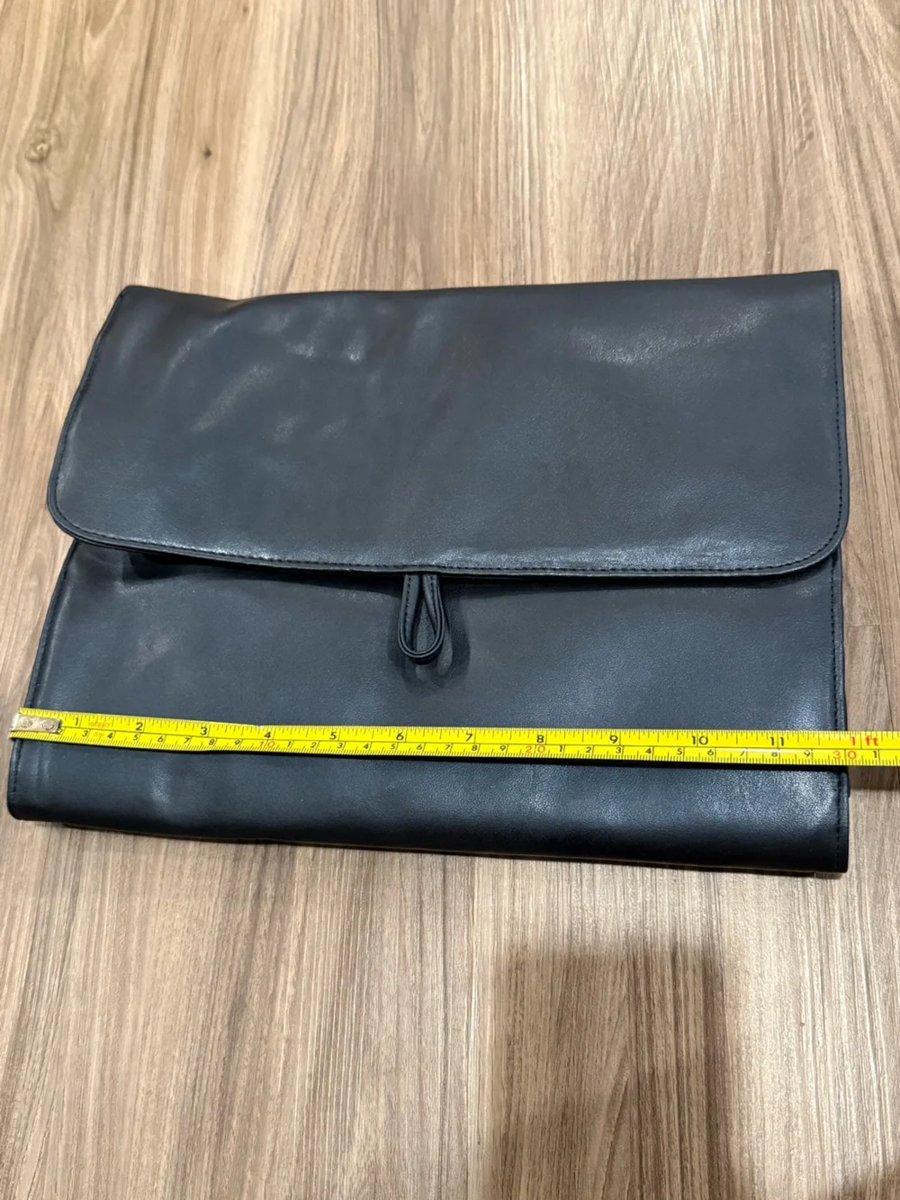 Lancome Navy Blue Foldover Cosmetic Pouch